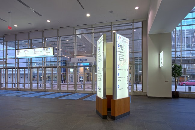 Washington DC Convention Center Signage Image