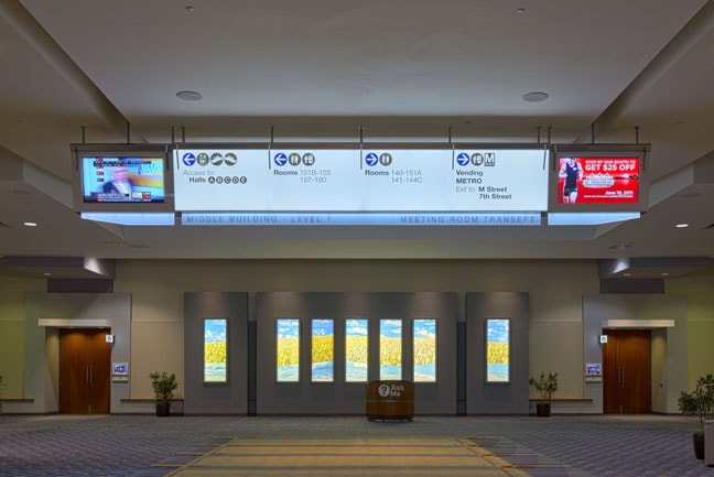 Washington DC Convention Center Signage Image